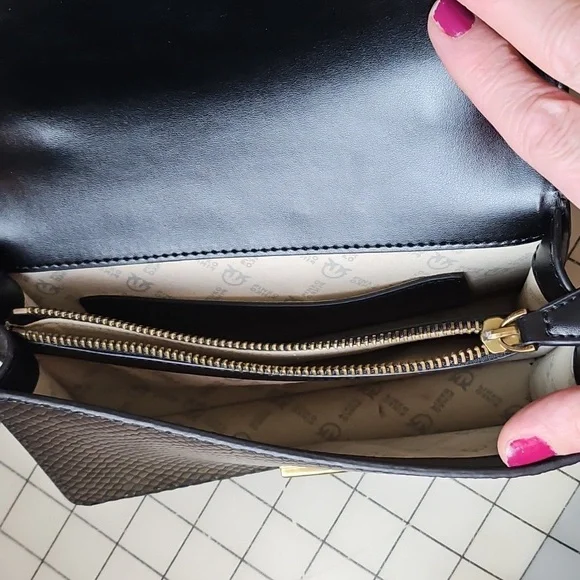Pinko Bronze Python Mini Love Bag
